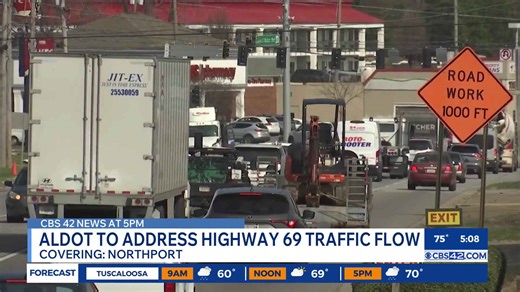 ALDOT accepting feedback into work on Hwy. 69 in Northport