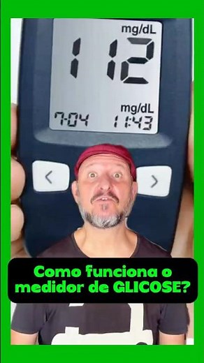 Medidor de glicose - como funciona?