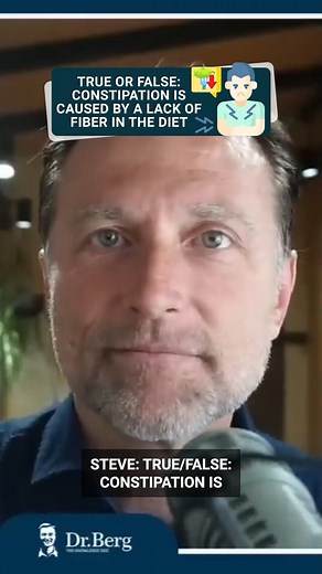 38K views · 506 reactions | True or False: Constipation is Caused by a Lack of Fiber in the Diet #drberg #guthealth #fiber #microbiome #digestion #healthydigestion | Dr. Eric Berg | Facebook