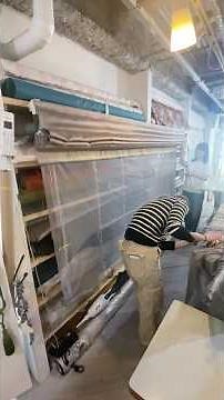 Roman Shade Curtain 🪟 #ローマンシェード #カーテン #オーダーカーテン #オーダーカーテン #インテリアデザイン