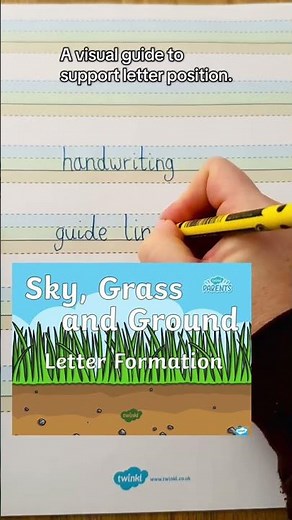 ✍️ Handwriting Support for Kids | Visual Guide for Letter Formation 📖✨