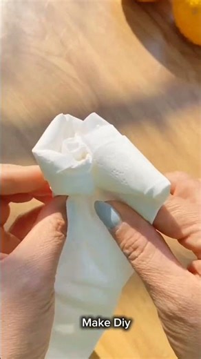 how to make a tissue paper blushing flower #diy #craftyliving #craft #short