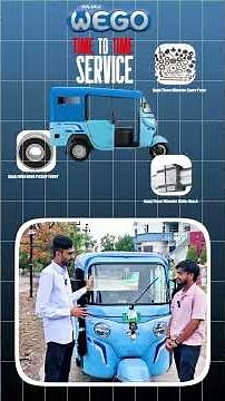 Bajaj Wego Electric 3 wheeler Customer Review #bajaj #wego #electric #3wheeler