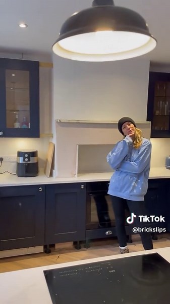 Stunning Kitchen Transformation with Brick Effect Tiles