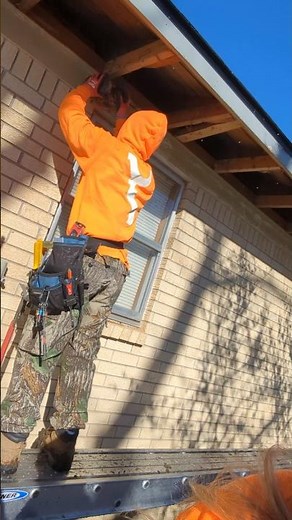 Removing and replacing wood fascia and soffit on a house with aluminum and LP Smart Side