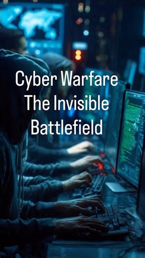 “Cyber Warfare - The Invisible Battlefield”#CyberWarfare #CyberSecurity #DigitalWar #technology