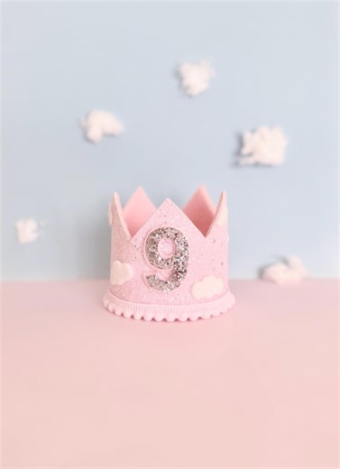 Cloud Girl Birthday Party Hat, Cloud Party Hat, Cloud Theme Party Hat - Etsy