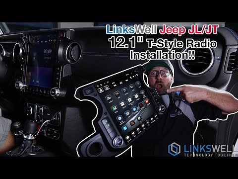 Installation Video for a linksWell Generation 5 T-Style Radio into a Jeep Wrangler / Gladiator.
