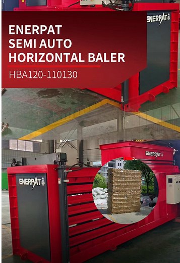 Improve Recycling Efficiency with ENERPAT Baler
