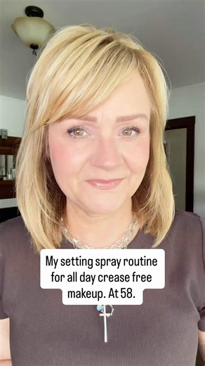 Setting Spray Routine For All Day Makeup Over 50!