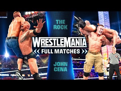 FULL WRESTLEMANIA MATCHES: The Rock vs. John Cena: WrestleMania XXVIII & 29