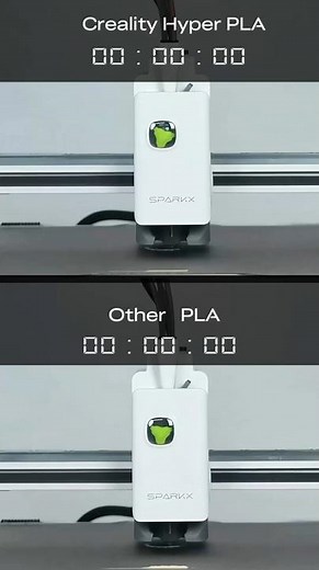 Creality Hyper PLA Cut Your Print Time Down Without Cutting Corners ⚡