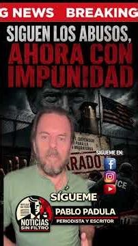 A partir de ahora, lo que suceda en las cárceles de inmigración va a quedar completamente impune, ya