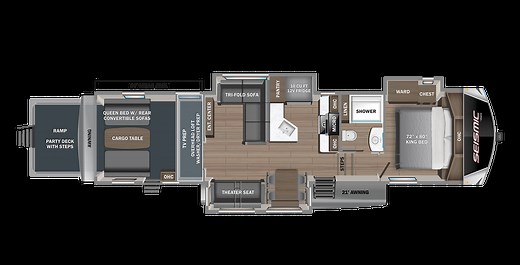 2023 Seismic Toy Hauler - 395 | Jayco, Inc
