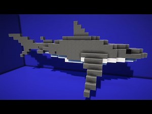 Minecraft Shark Build Tutorial - How to Build a Shark in Minecraft 1.21