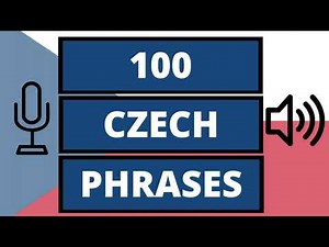 100 Czech Phrases