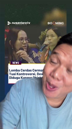 Lomba cerdas cermat juri nya kenapa si #juri | cerdas cermat yang lagi viral