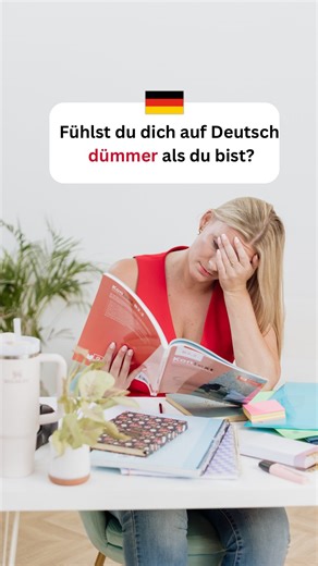SANDY | DEUTSCH ONLINE | alemán | german 🇩🇪 on Instagram: "Fühlst du dich auf Deutsch manchmal dümmer als du bist? Wenn dich deine Sprachkenntnisse zurückhalten, wird es Zeit, das zu ändern. In meinem Kurs „Endlich B2!“ lernst du intensiv alles, was du brauchst, um das B2 Niveau zu erreichen. Und das Besondere ist, dass du die ganze Zeit von mir betreut wirst. Du kannst mir alle deine Fragen stellen. Ich korrigiere deine Texte und bin immer für dich da. Ich lege sehr großen Wert auf die persön