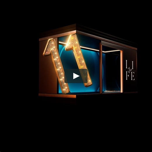 Anamorphic Illusion for LED Display: 3D Naked Eye