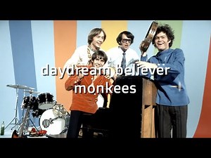 The Monkees Daydream Believer karaoke songs karaoke lyrics