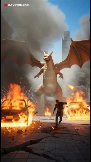 “This Is What Happens When Pokémon Become Real.” #pokemon #ai #viralvideo