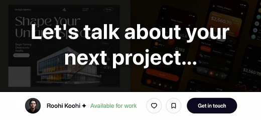 Music player website ui design