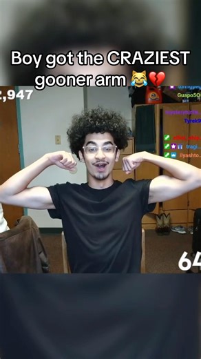 Bro needs to start using his left hand 💀