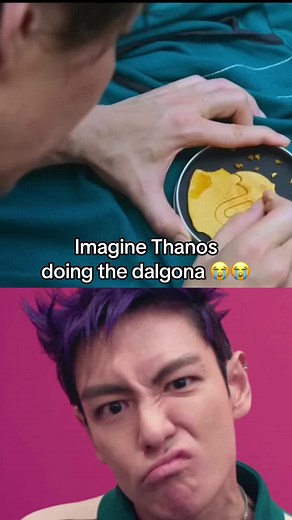 Thanos and the Dalgona Challenge in Squid Game 2