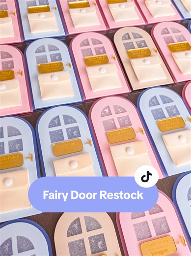Tooth Fairy Doors Restock Announcement