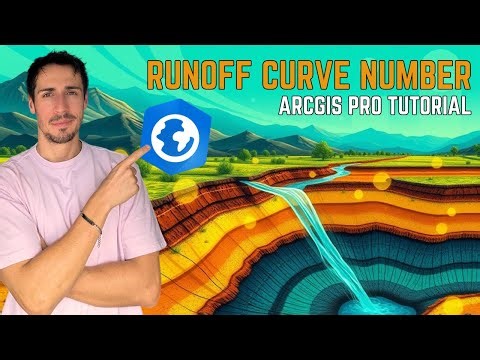 RUNOFF CURVE NUMBER METHOD - ESTIMATION IN ARCGIS PRO - TUTORIAL - HYDROLOGIC SOIL GROUPS AND LULC