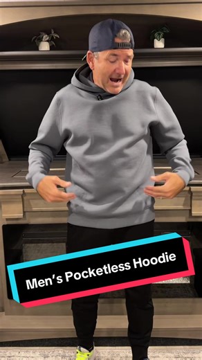 Durable, Stylish, Quality Hoodie. Pocketless sweatshirt with a hood. #exercise #workout #mensfashion #hoodie #sweatshirts @BYLT Basics