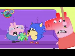Peppa Is Angry With Sonic's Behavior