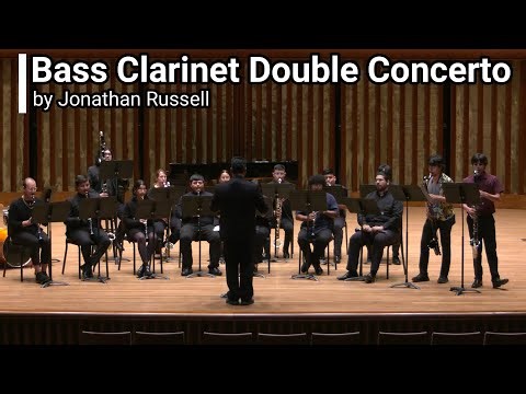 Bass Clarinet Double Concerto by Jonathan Russell