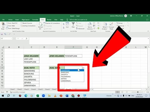 Tutorial Membuat Data Validation Pada Ms Excel