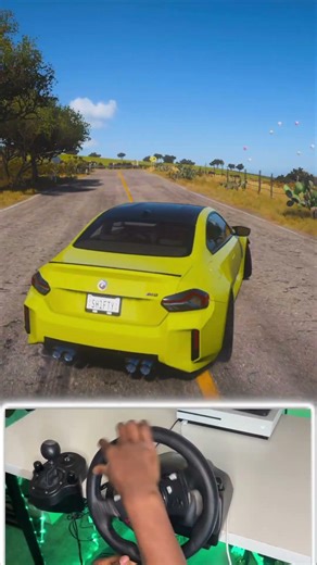 Drifting A Crazy 900bhp G87 M2 | Forza Horizon 5 | Logitech G920 Gameplay #shorts #drifting #gaming