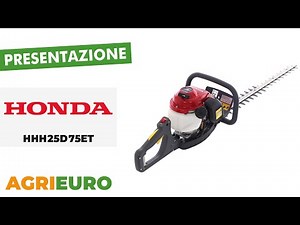 Honda HHH 25D 75ET - Petrol hedge trimmer with 72 cm blade - Presentation