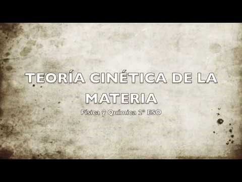 Teoría cinética de la materia 2º ESO