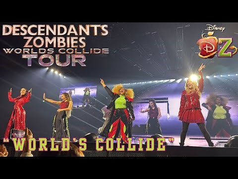 “Worlds Collide” – Descendants/ZOMBIES Tour Original Song (First Live Performance)