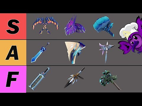 The Dauntless Weapons Tier List