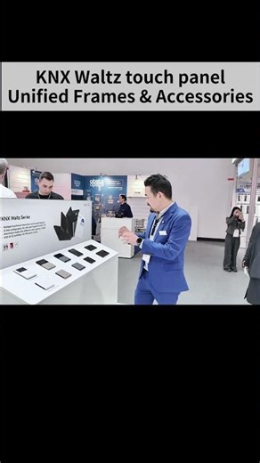KNX Waltz Touch Panel | Unified Frames & Accessories