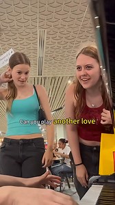 When 2 girls asked me to play another love 😍🎹 #piano #publicpiano #anotherlove | Joshua Maravillas