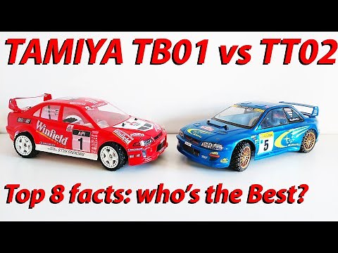 TAMIYA TB01 vs TT02: TOP 8 FACTS. WHO IS THE BEST FOR RALLY?