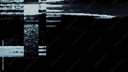 Digital Error Noise Glitch Transition Effect