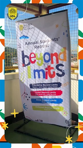 [REELS] PRESCHOOL RETREAT: FRIENDSHIP BEYOND LIMITS ✨💛 It was a joyful and meaningful day that kicked off our Preschool’s first Annual School Retreat for SY 2025–2026! 🙌 The Hall of Praise was filled with bright smiles, prayers, singing, dancing, and the warm spirit of lasting friendship. During the retreat, our little leaders discovered the true meaning of friendship and how valuable it is in their lives. Most importantly, they came to know the greatest friend of all, Jesus. They learned that