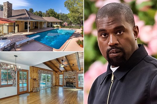 Inside Kanye West’s new $4.5M home right across from Kim Kardashian