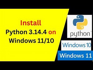 How to Download & Install Python 3.14.4 on Windows 11/10 (Step-by-Step) + Run Your First Program!