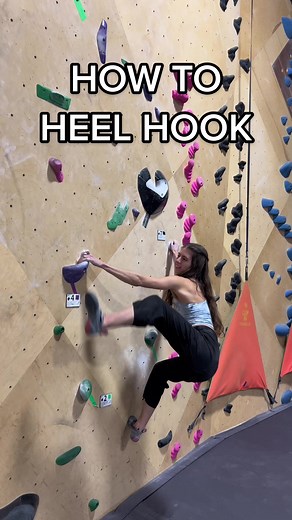 Do you feel comfortable using heel hooks? #fyp #climbing #bouldering #climbingtiktok