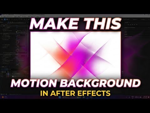 Make This Motion Background in After Effects #motiongraphics