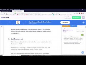 Unicheck: Plagiarism control program