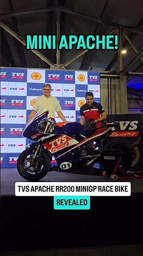 TVS has launched a new MiniGP racing programme for kids aged 10-14.